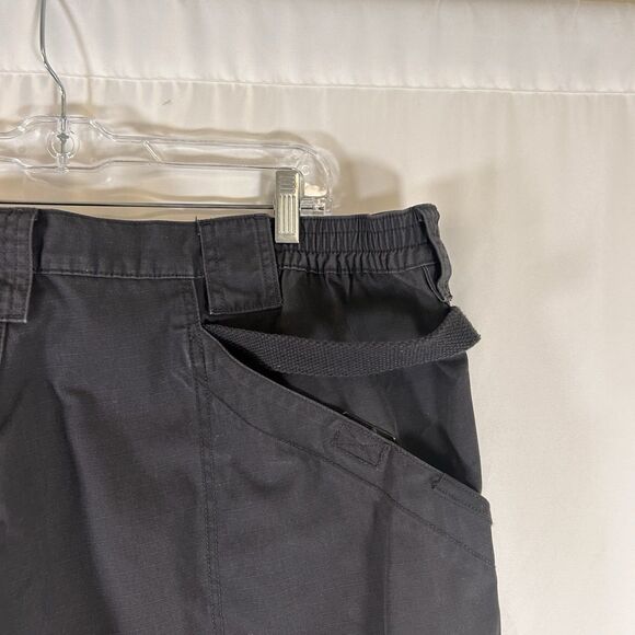 5.11 Tactical Cargo Pants Men's 44x30 Grey Workwear Pockets Utility Button Zip - Picture 8 of 11